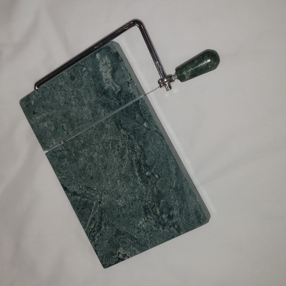 Green Marble Cheese Slicer